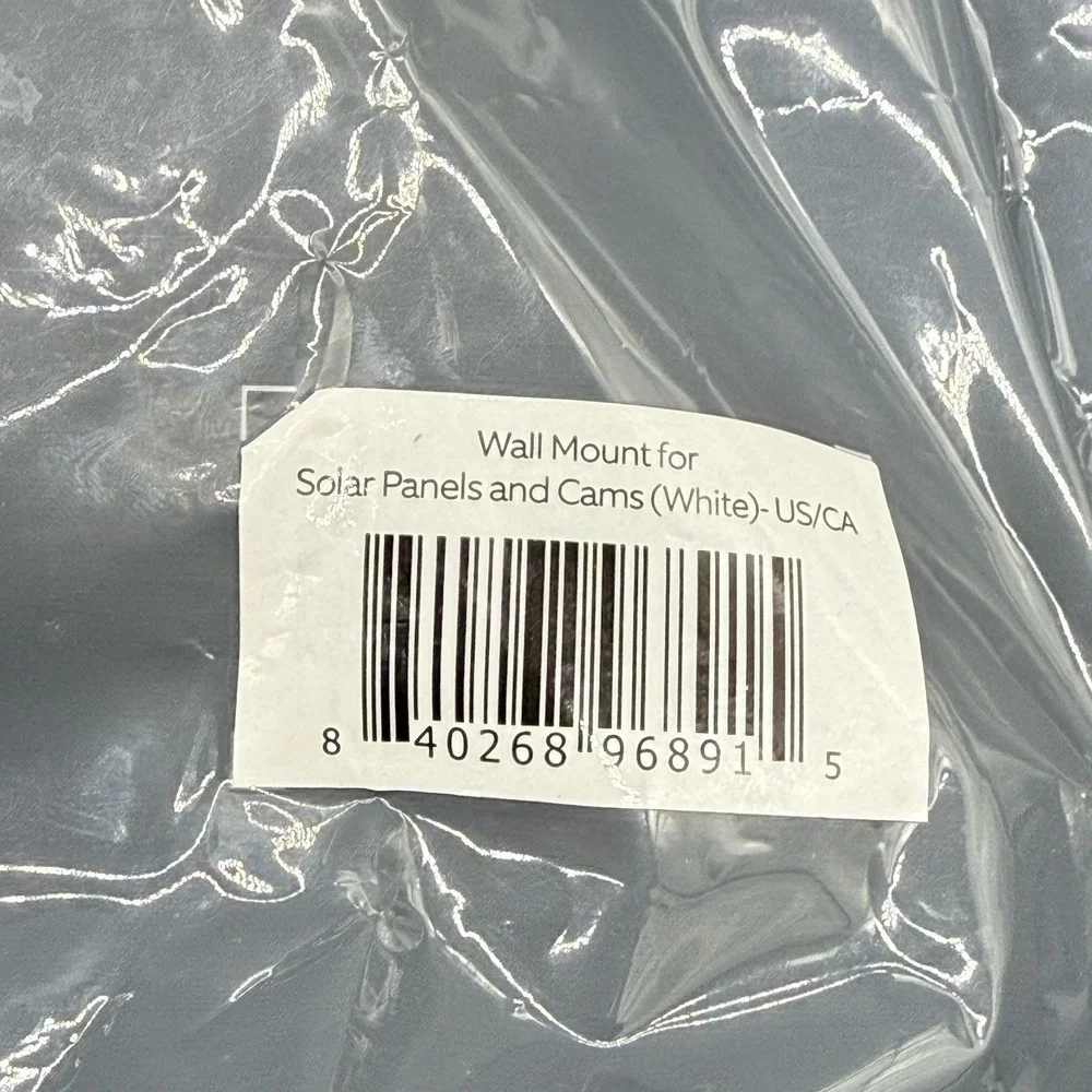 Ring Wall Mount for Solar Panels & Cameras White OEM Open Box New